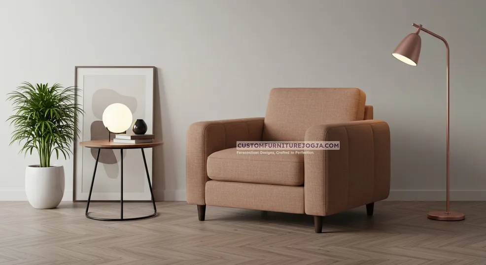 Jasa Pembuatan Single Sofa Jogja